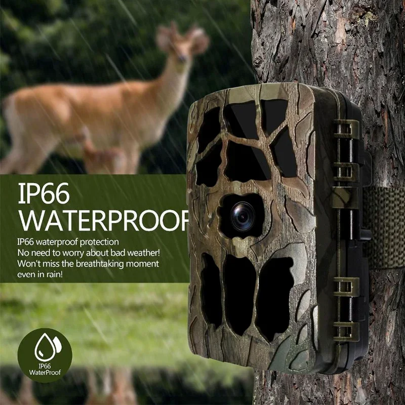 Outdoor Hunting Camera Wireless - H982 IP66 Chống Thấm Nước 4K