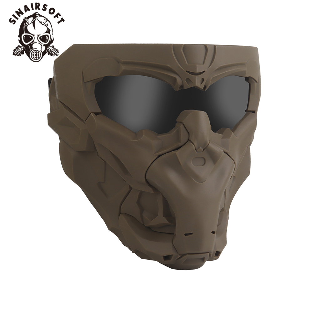 SINAIRSOFT Tactical Mask Cospl - đánh giá và giá Outdoor Hunting Movies