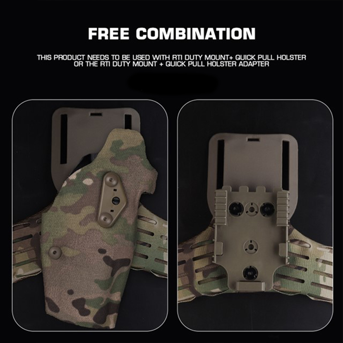MOLLE Quick-draw Holster Leggi - đánh giá và giá Outdoor Hunting Movies