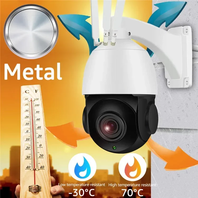 5MP Wireless 30X Zoom PTZ 1080 - đánh giá và giá Outdoor Hunting Camera Wireless