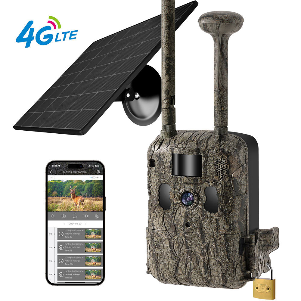 T6 4G Solar LTE Hunting Camera - đánh giá và giá Outdoor Hunting Camera Wireless