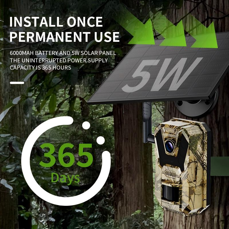 T6 4G Solar LTE Hunting Camera - đánh giá và giá Outdoor Hunting Camera Wireless