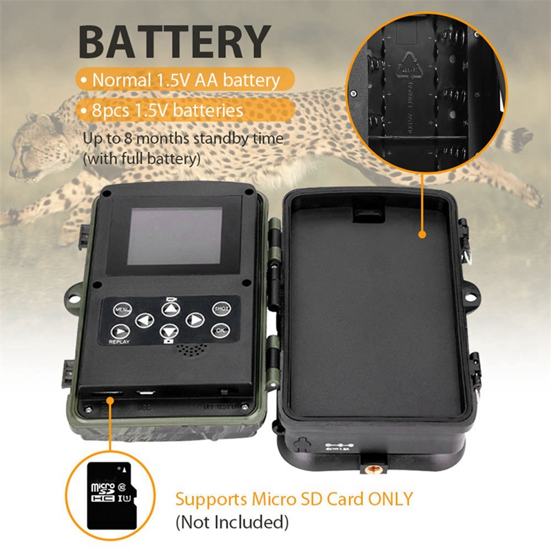-801A 4K UHD 36MP 4G LTE Night - đánh giá và giá Outdoor Hunting Camera Wireless