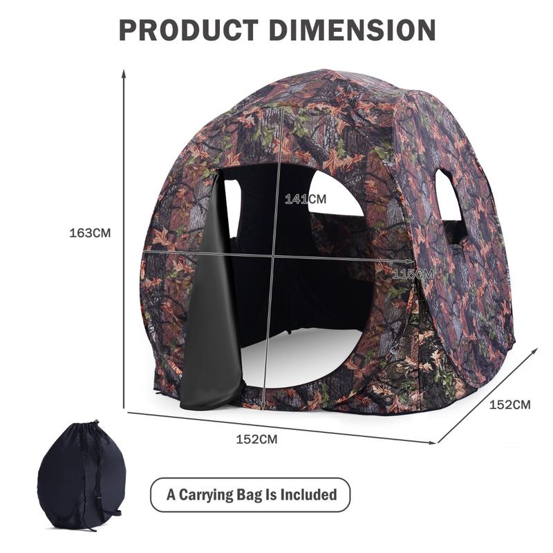 3 Person Pop Up Hunting Tent,  - đánh giá và giá Hunting & Outdoor Supplies Vanderbijlpark