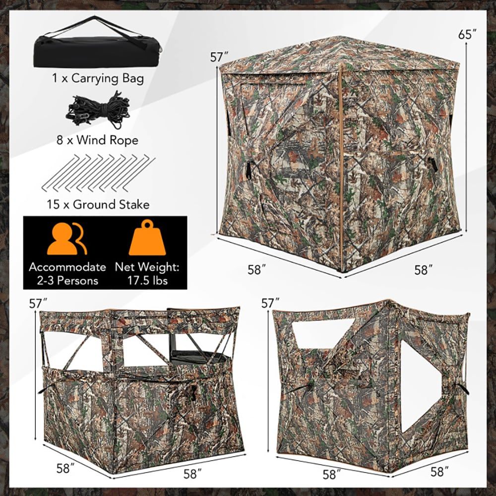 5-in-1 Detachable Hunting Blin - đánh giá và giá Hunting & Outdoor Supplies Vanderbijlpark