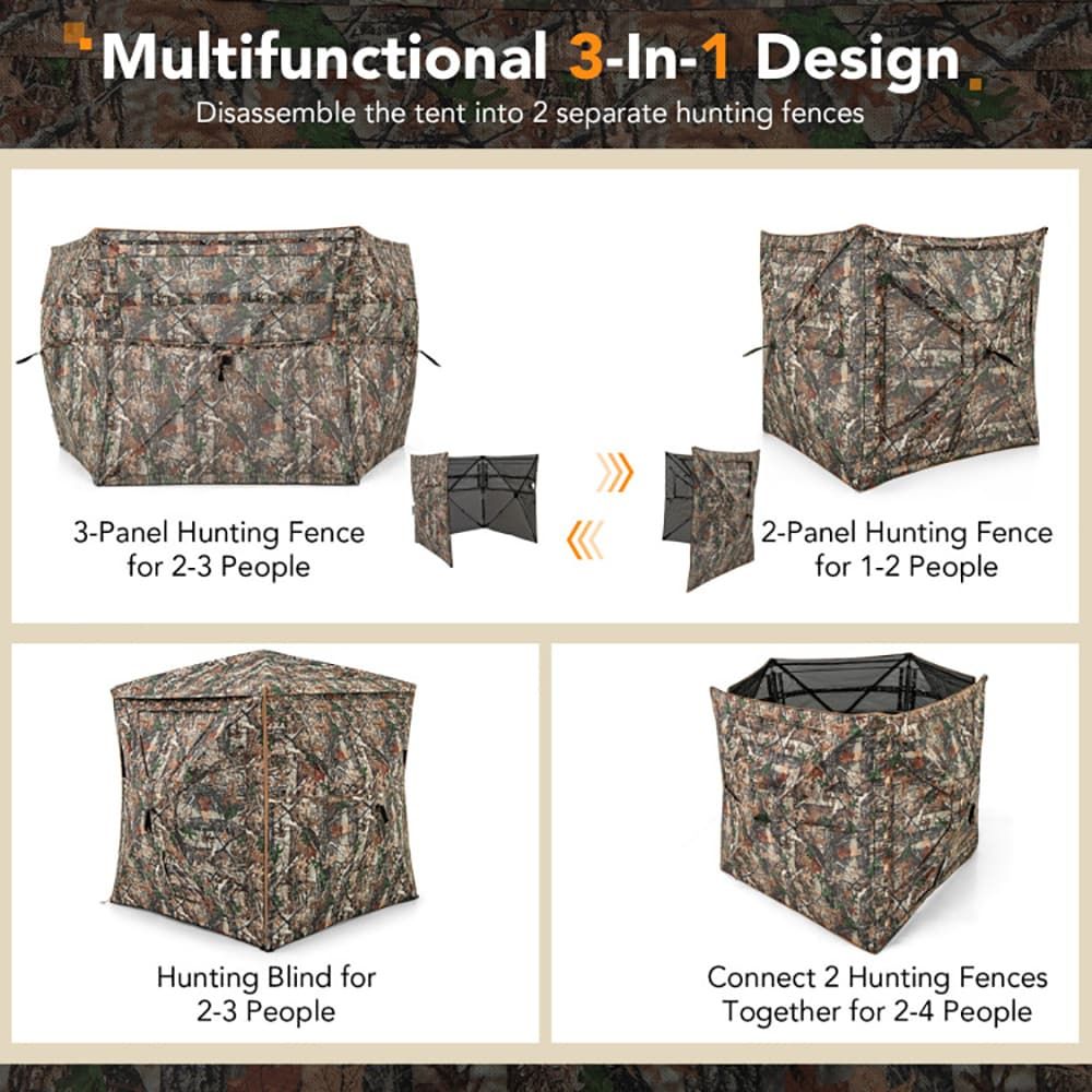 5-in-1 Detachable Hunting Blin - đánh giá và giá Hunting & Outdoor Supplies Vanderbijlpark