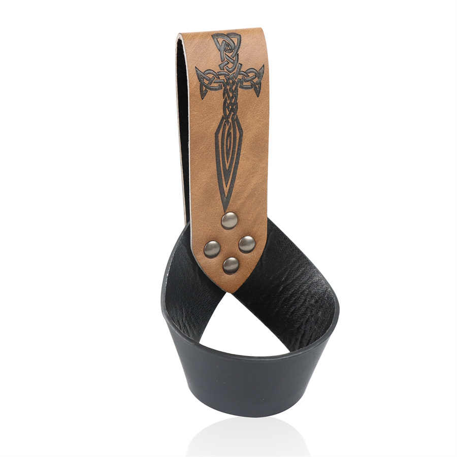 1pc Medieval PU Leather Sword  - đánh giá và giá Outdoor Hunting Movies